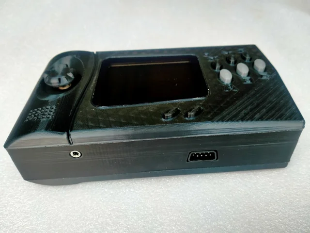Genesis Nomad 3D printed nomad handheld game console MD card