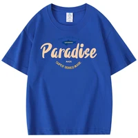 6 Color 100% Cotton T Shirts For Kids Summer Boys Girls Cartoon Printed T Shirts Cute Clothes Daily Casual Versatile Red Top 2