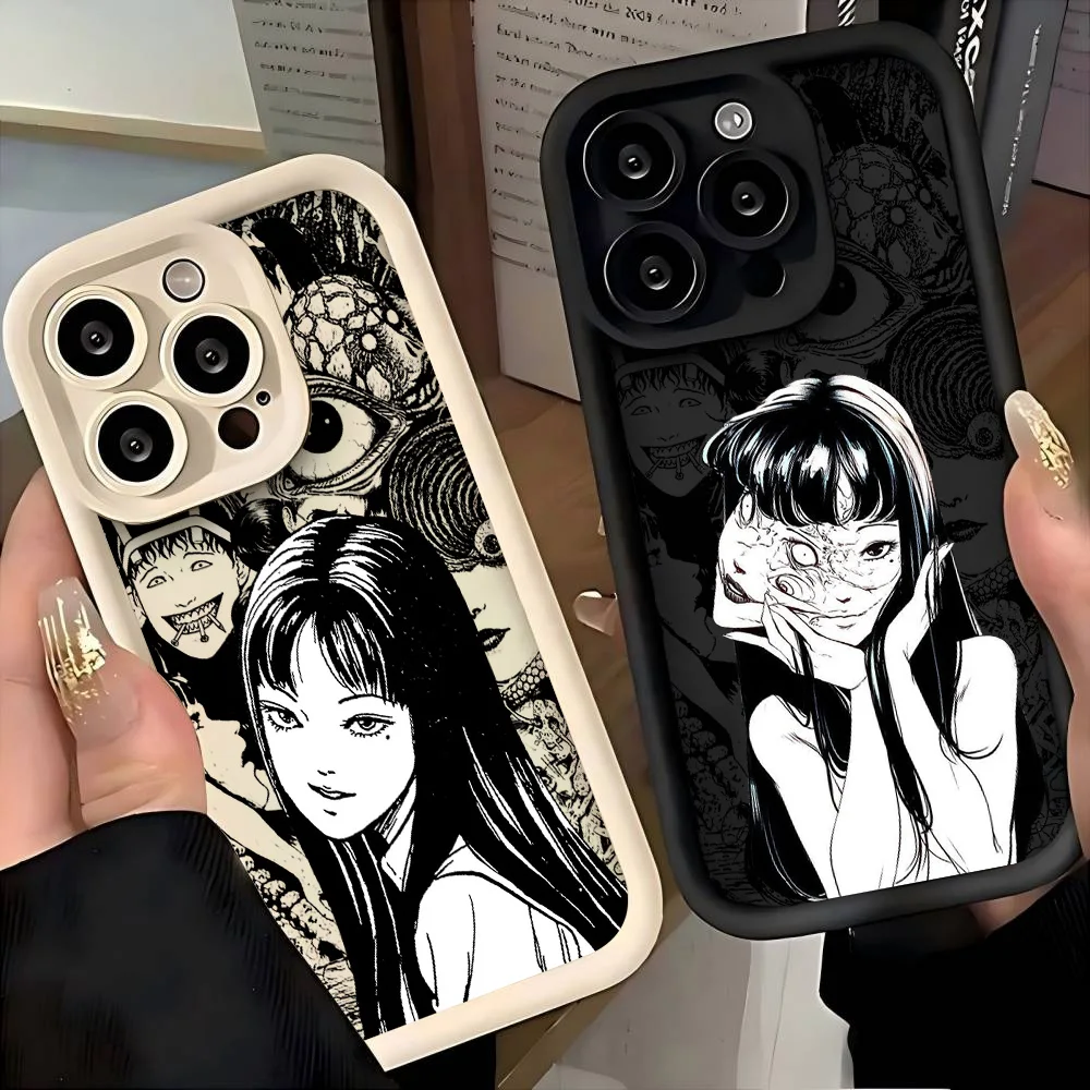 Junji Ito Horror Art Soft TPU Phone Case