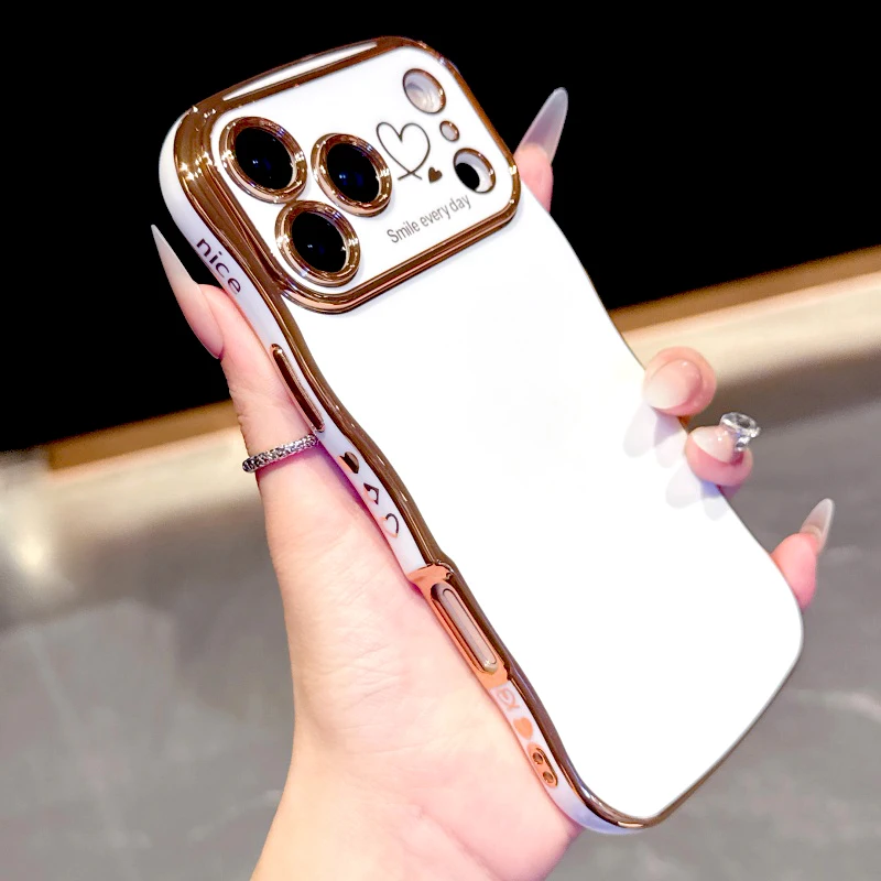 ตัวเลือกสินค้า เคสโทรศัพท์นิ่มลายคลื่น สุดชิค ใส่ได้ทุกรุ่น iPhone