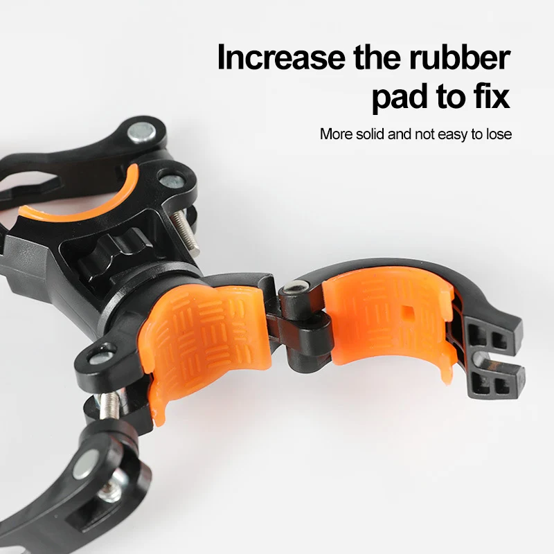 

Держатель для велосипедных фонарей, вращающийся Штатив для телефона, держатель для велосипедного насоса, быстросъемные аксессуары для крепления