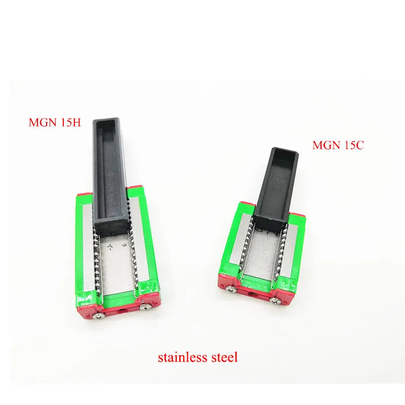 Miniature Linear Rail MGN7 MGN12 MGN15 MGN9 300 350 400 450 500 600 800mm Miniature Linear Rail Slide 1Cnc Linear Guide+1 Bearing SS Carriage