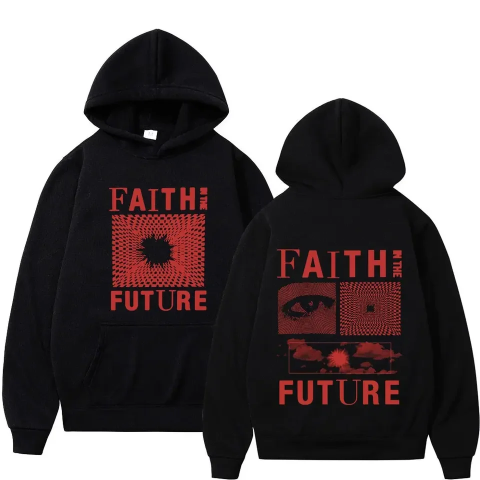 Oversized Hip Hop Style Hooded Sweatshirt
