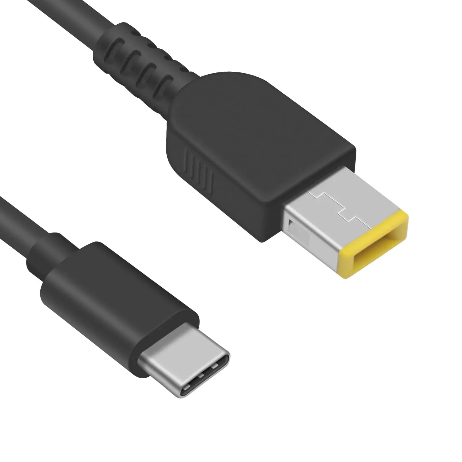 

USB C to DC Connector 65W PD Charger Converter Cord Type-C to Rectangle 11.0 x 4.5mm Slim Tip Power Charging Cable for Laptop PC