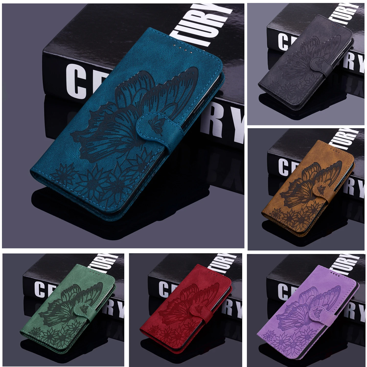 

Butterfly Leather Flip Case For Samsung Galaxy S23 Ultra S22 Plus A13 A14 A53 A33 A22 A03S A72 A32 A52 Fundas Wallet Phone Cover