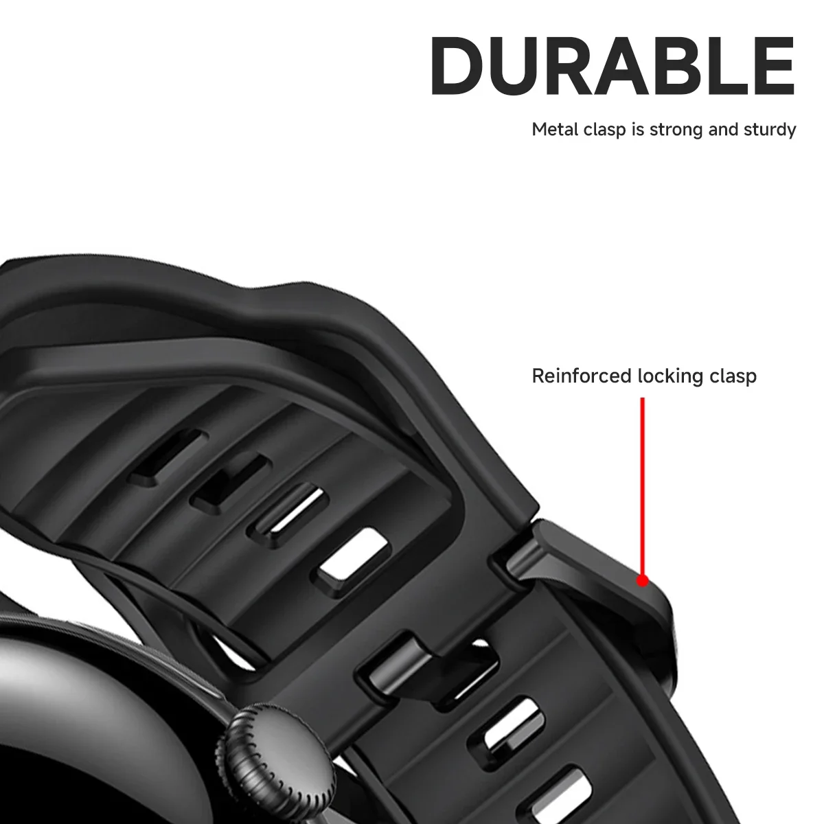 Sofe Silicone Sport Band - Durable Strap