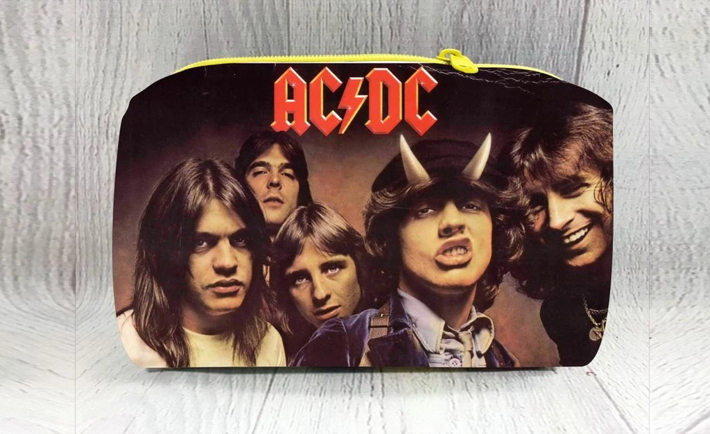 Estuche de suave horizontal AC/DC, ai si/di si No. 6|Estuches escolares| - AliExpress