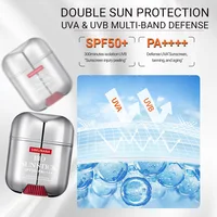 Bloqueur solaire mat, protection de la peau aux ultraviolets, hydratant, contrôle de l'huile, blanchiment du visage, crème résistante au soleil, cadeau de soins pour la peau 6