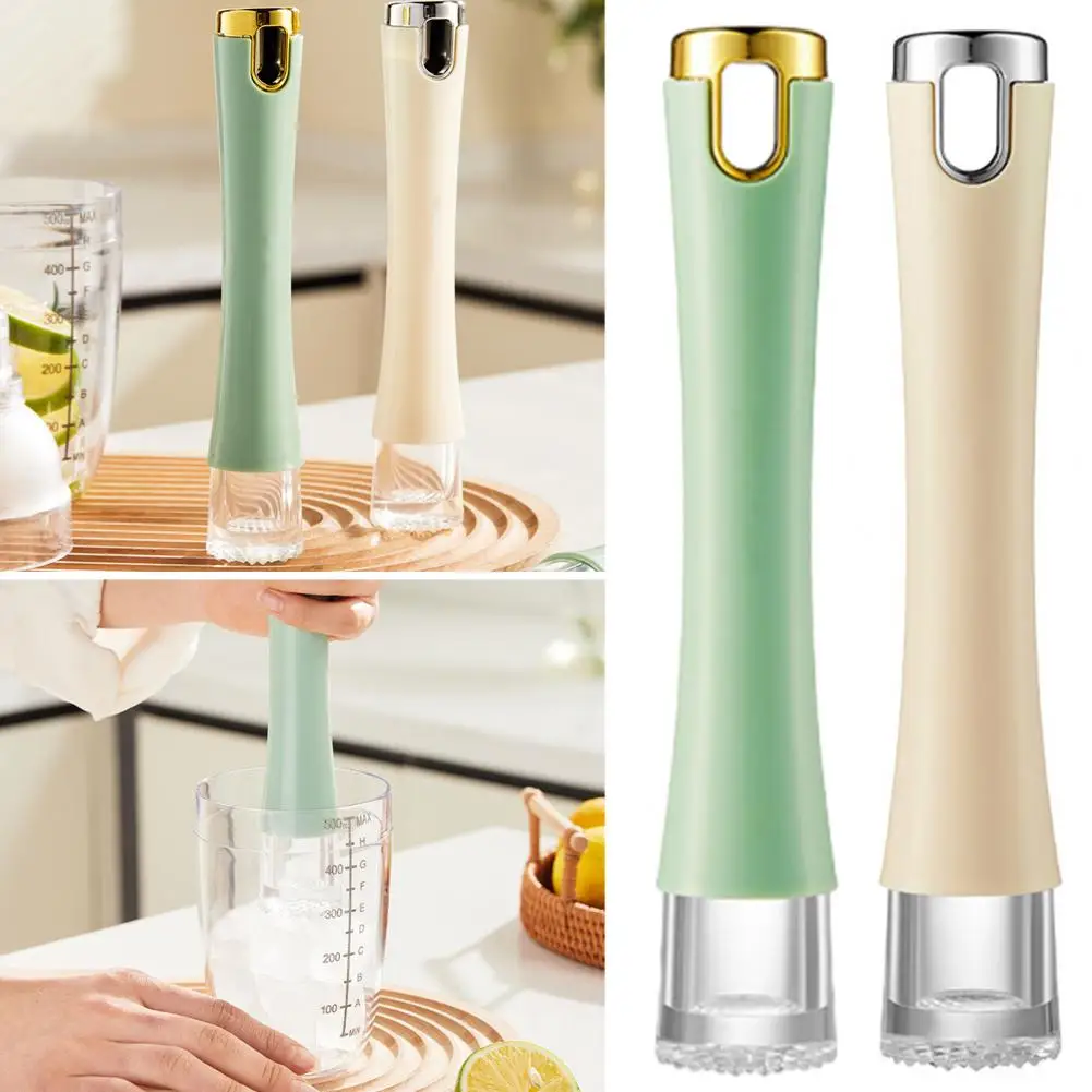 

Wine Mixing Stick Lemon Juicer Cocktail Muddler Shaker Manual Ice Hammered Popsicle Portable Cocktail Muddler Kitchen Gadget