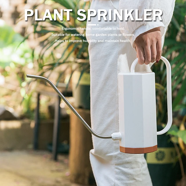 1000 Ml Ívelt Száj Öntözés Rozsdamentes Acél Szájvirágok Can Háztartás Többfunkció A Bonsai Zamatos Számára - Image 3