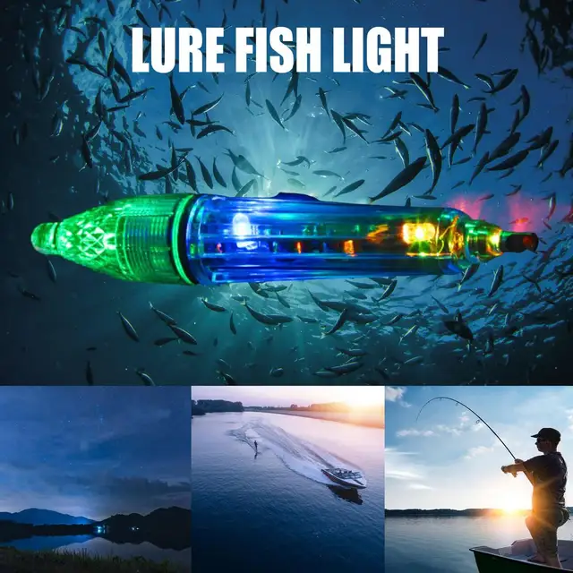 Fishing Light For Night Fishing Underwater Fishing Finder Lamp Fishing Lamp  Lure Waterproof Bait For Fishing Docks At Night - AliExpress