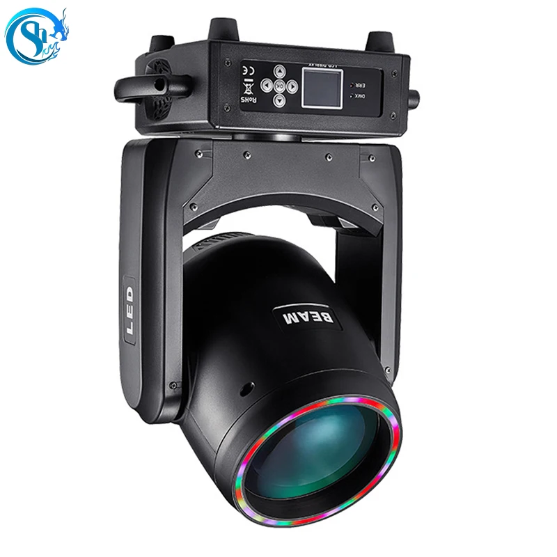 Gorąca sprzedaż 150W efekt sceniczny wiązka Led z wzorem Rgbw reflektor z ruchomą głowicą przez kontroler DMX do impreza z dj-em W nocnym klubie
