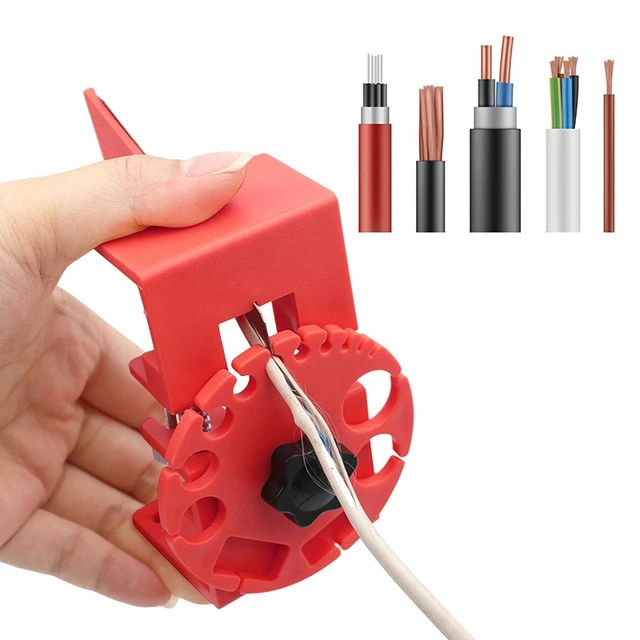 Zitour®Dénudeur de fil électrique Portable universel, dénudeur rapide,  outils de sertissage multi-outils, coupe-câble - AliExpress