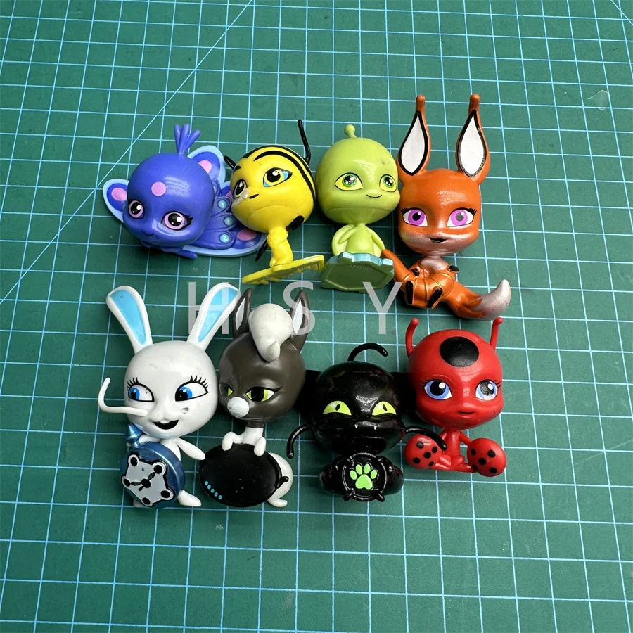 Cat Noir Rena Rouge Miraculous Ladybug Carapace Queen Bee Anime Figure  Collection Toy Gift In Stock - AliExpress