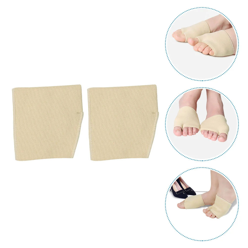

2 Pcs Anti-abrasion ForeFoot Cushions For High Heels Anti-wear Front Palm High Heel Toes Separate Cover Rubber Metatarsal Pads