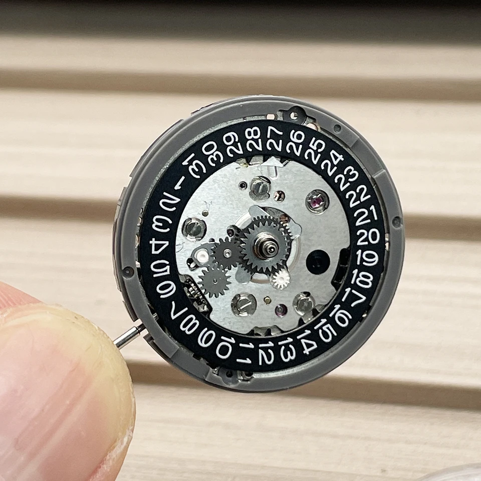 Japan Genuine GMT NH34 Mechanical Movement Black Datewheel Crown
