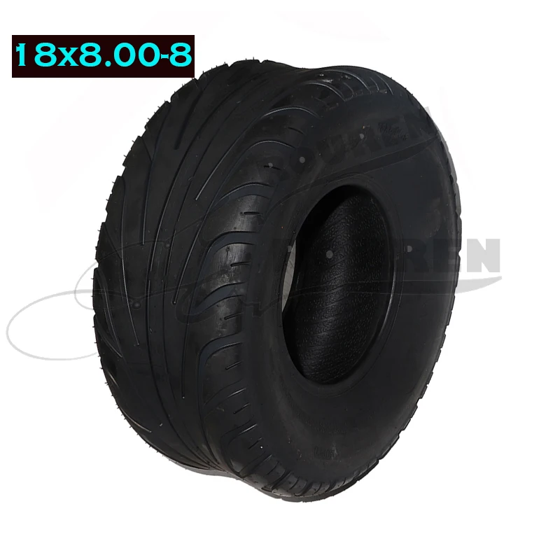 

18X8.00-8 inch vacuum tire 205/60-8 outer tyre for four-wheeled Beach Car Harley Electric Vehicle ATV Gokart Scooter