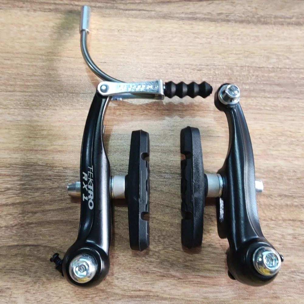 

TEKTRO Mini-V RX1 BMX Brake Caliper Aluminum Alloy Side Pull \Bicycle Clamp Arm Length 80mm With 836.12 Brake Shoes