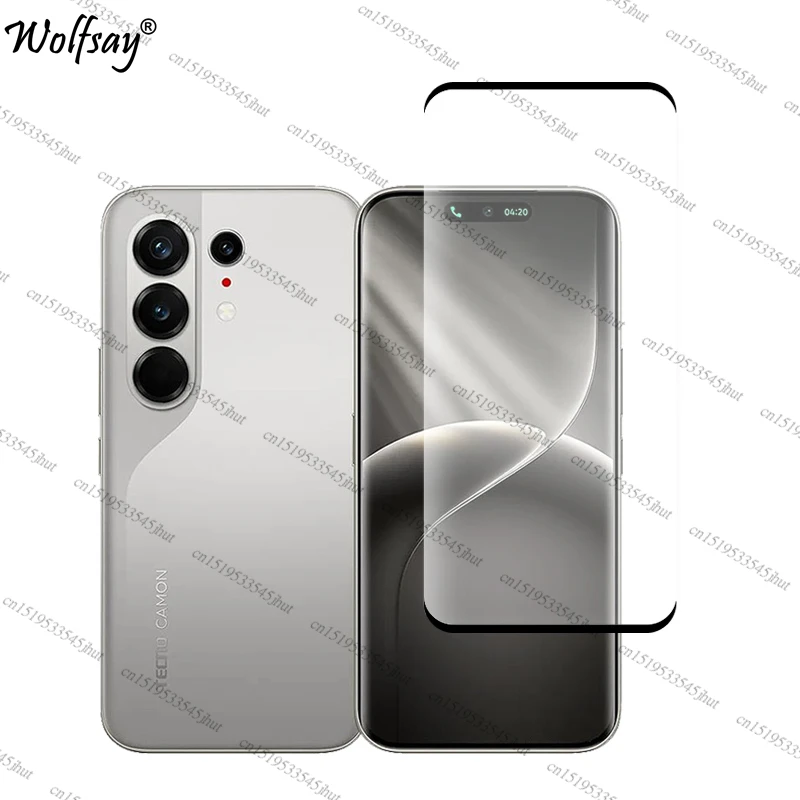 Premium Full Cover Tempered Glass Screen and Camera Protector