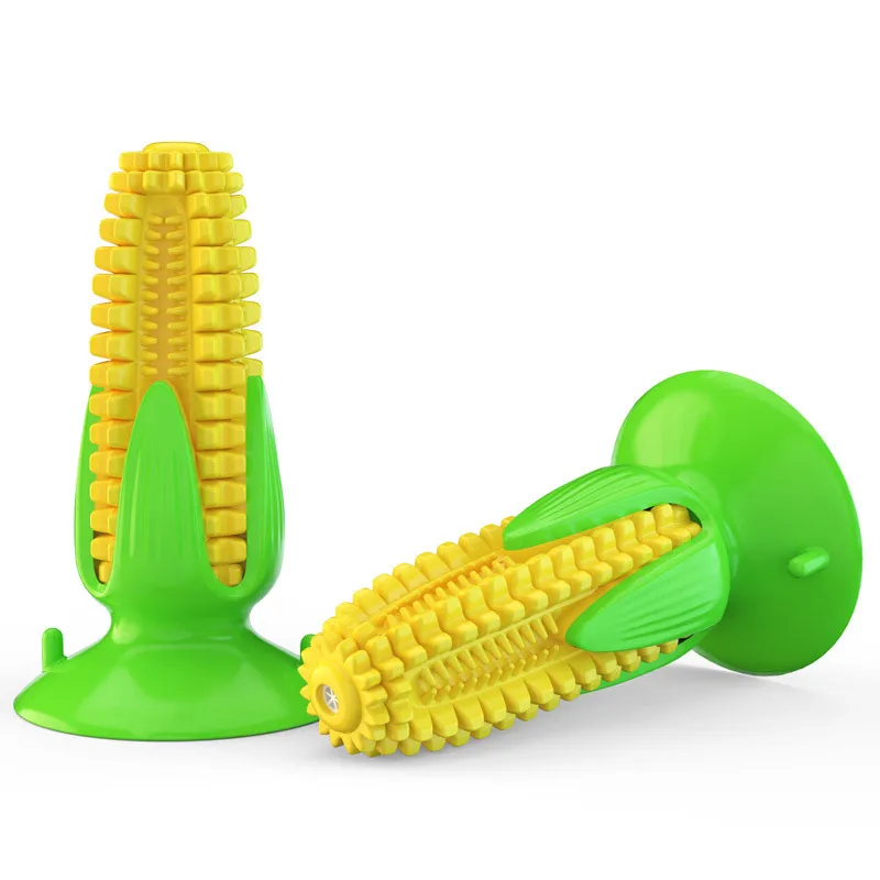 Pet Toys Corn dog stuff Sound Toothbrush Grinding Stick Dog Toys 2