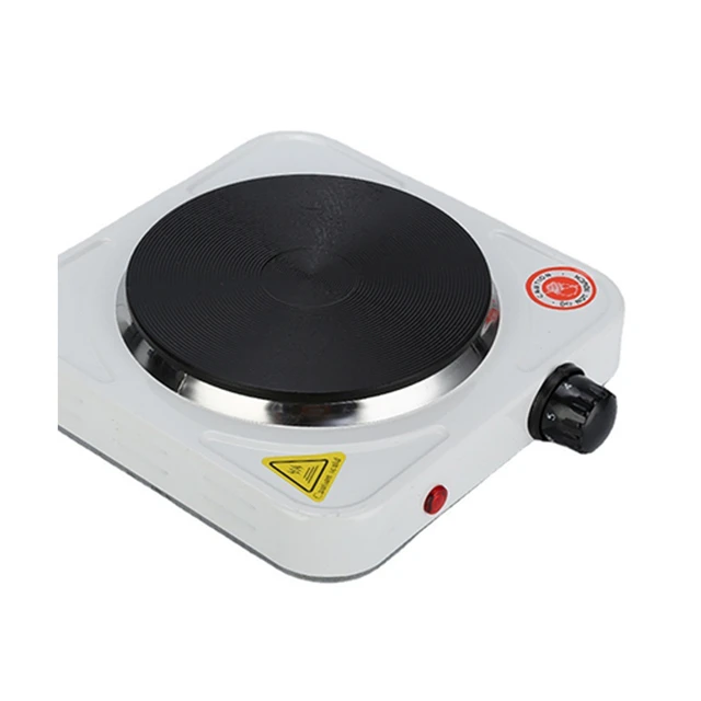 Mini Stove Electric Single Burner Compact and Portable, Adjustable  Temperature Hot Plate 1000W Multifunctional Home Heater - AliExpress