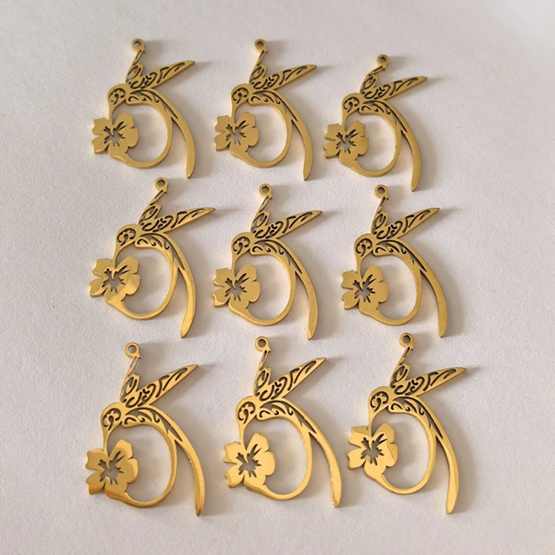 UNICRAFTALE Lot 10 Pendentifs Yoga Acier Inox – Bouddha, Lotus & Symboles Bouddhistes Creux Pour Bijoux DIY