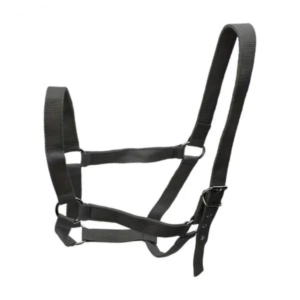 Horse Halter,Lightweight Portable Horse Rope Training Halter,Chin and Throat Snap Halter,Wear Resistant for Racecourse,Pasture