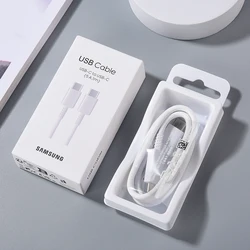 High - Speed 45W USB - C to USB - C PD Charging Cable, 1M - Ultra - Fast Power Delivery Charger Cord - Type - C to Type - C (White With Box)