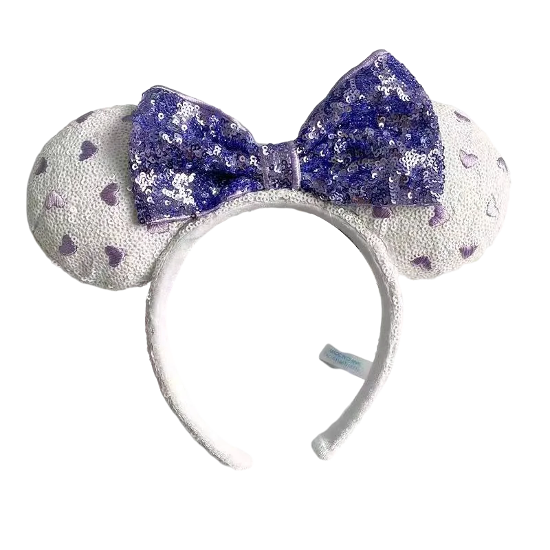 cool baby accessories Mickey Minnie Ears Headband Sequin EARS COSTUME Hallowmas Headband Cosplay Plush Gift plush mouse doll girls Party Hair band baby accessories clipart