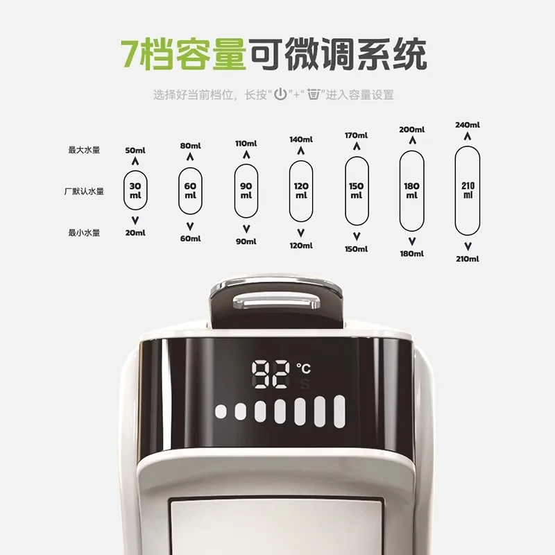 Capsule coffee machine automatic home