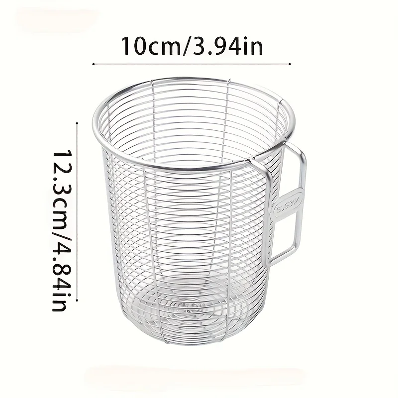 Stainless Steel Utensil Drainer & Holder - Heavy-Duty Rustproof Dish Rack with Drainage System, Fork/Spoon/Chopsticks Organizer