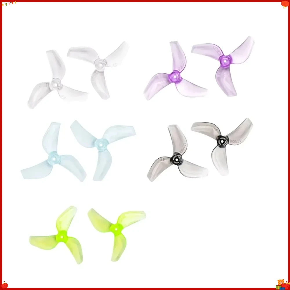 Hélices 1mm pour Drone FPV Micro - Lot de 4 Pales Transparentes