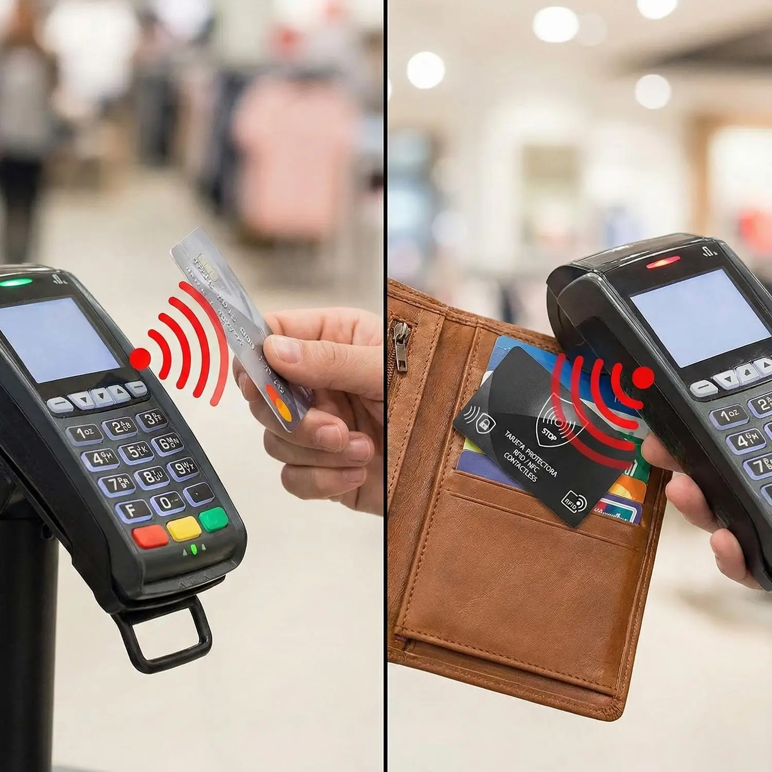 RFID/NFC Blocking Card for Ultimate Contactless Protection and Security