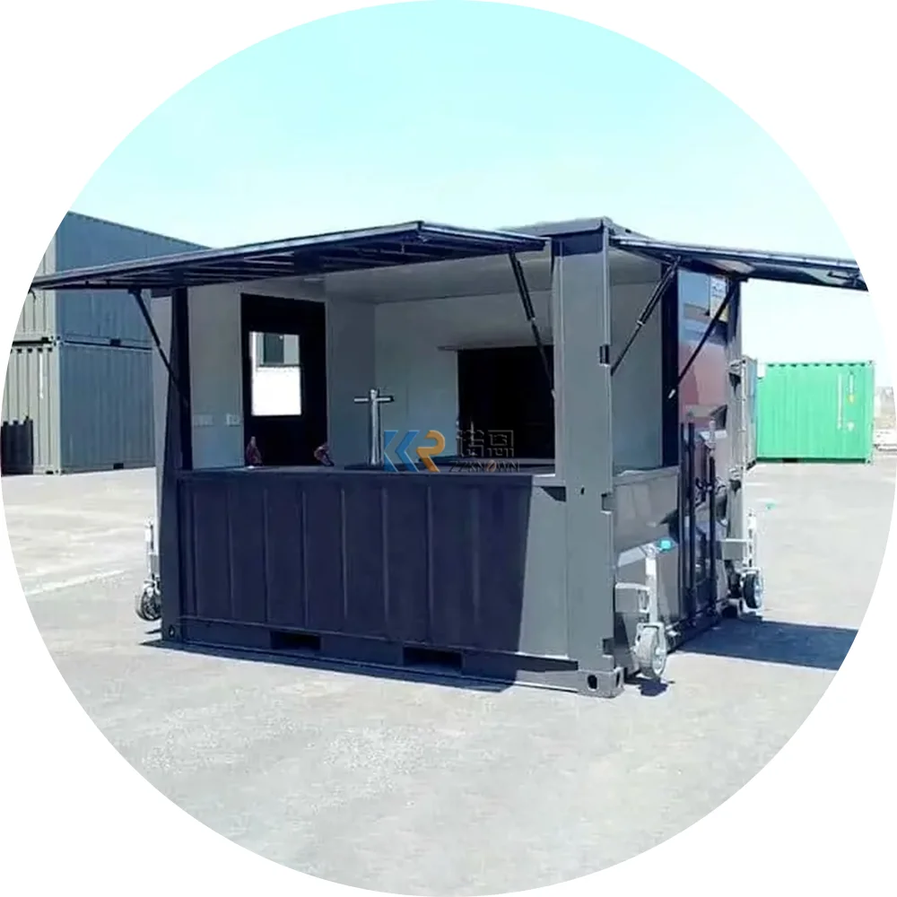 2023 20Ft 40Ft Mobile Container Office Load House Dormitorio Beach Juice Snack Bar Ristorante Grande Spazio Di Archiviazione