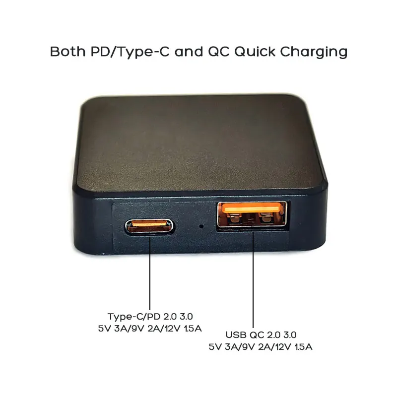 รูปสินค้า แผงควบคุมพลังงานแสงอาทิตย์ USB 3 พอร์ต รองรับ QC/PD