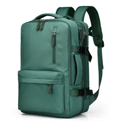 Waterproof Cabin Travel Backpack with USB Charging for Laptops - High Quality Sports Carry - On (Green)