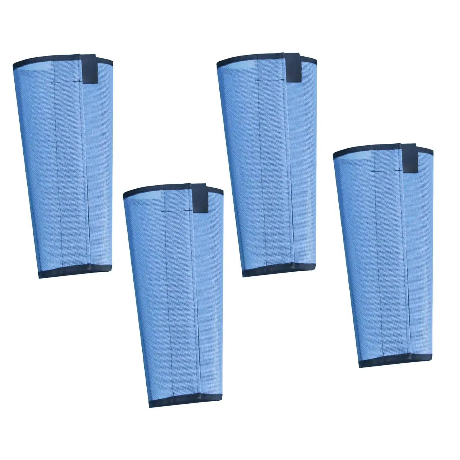 4Pcs Horse Fly Leg Boots Leg Guard Fine Mesh Blue Horse Leggings Breathable Protective Sports Protection Training Outdoors
