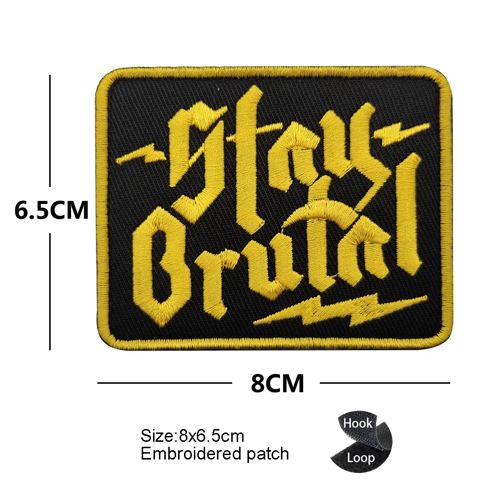 Personalized Alphabet Embroidery Patch - Fun Outdoor Bag Badge with Hook and Loop Attachment
