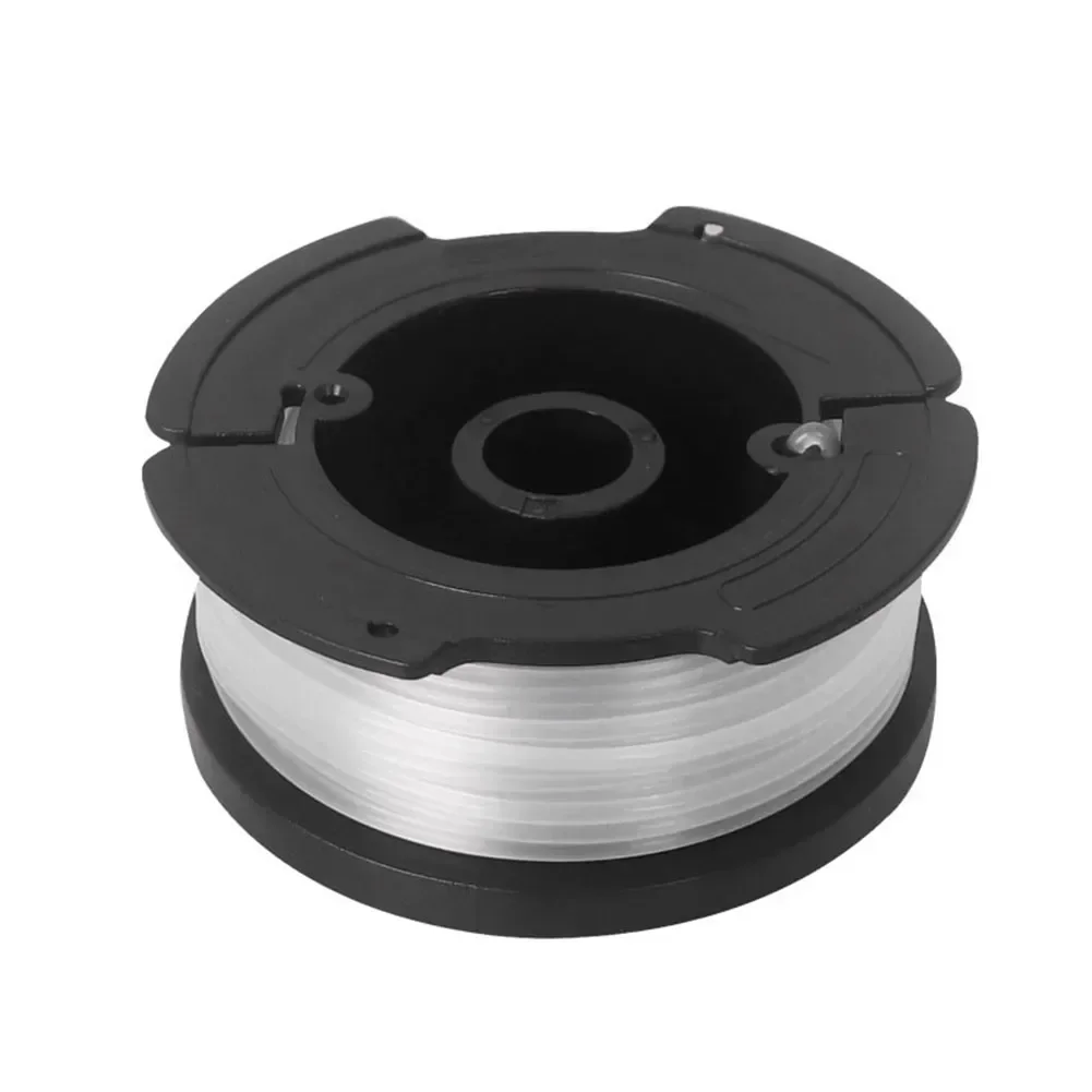 6x Rasentrimmer-Spulen Für Black & Decker – Inkl. Abdeckung & Feder, 1,65 Mm, Kompatibel Mit Vielen Modellen