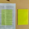 30 Sheets15*10CM Transparent Sticky Notes Tab Self-Adhesive Kawaii Clear Bookmarkers Annotation Books Page Marker Stationery 5