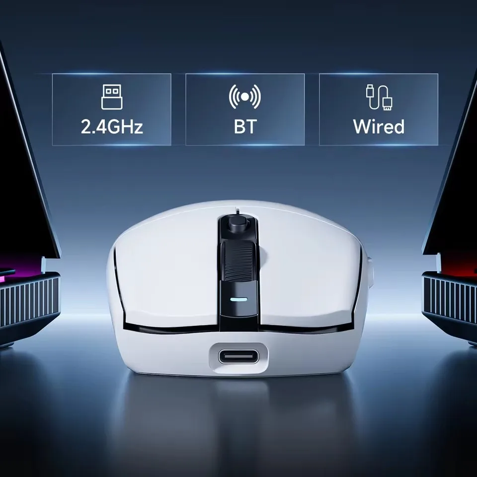 MCHOSE G3 V2 Pro Wireless Gaming Mouse Tri-Mode Bluetooth 800mAh Rechargeable Lightweight Customized Ergonomics Esports Mouse