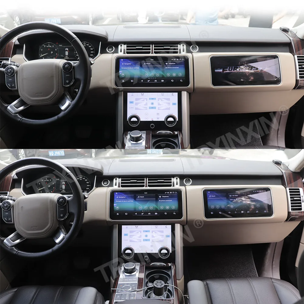 

12.3" Car Radio For Range Rover Sport L494 Vogue L405 2013-2017 Multimedia Player GPS Navigation Long Strip QLED Screen Carplay