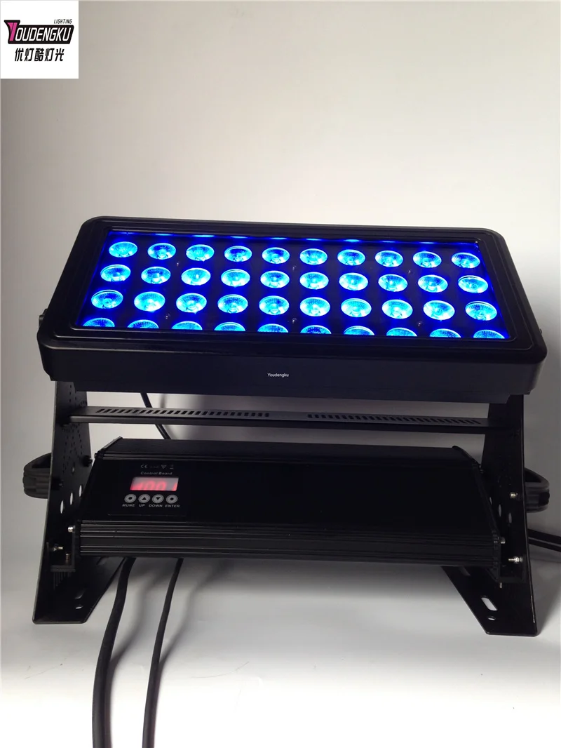 1 piece 40x18w rgbwa uv led city color light outdoor Waterproof IP65 dmx project