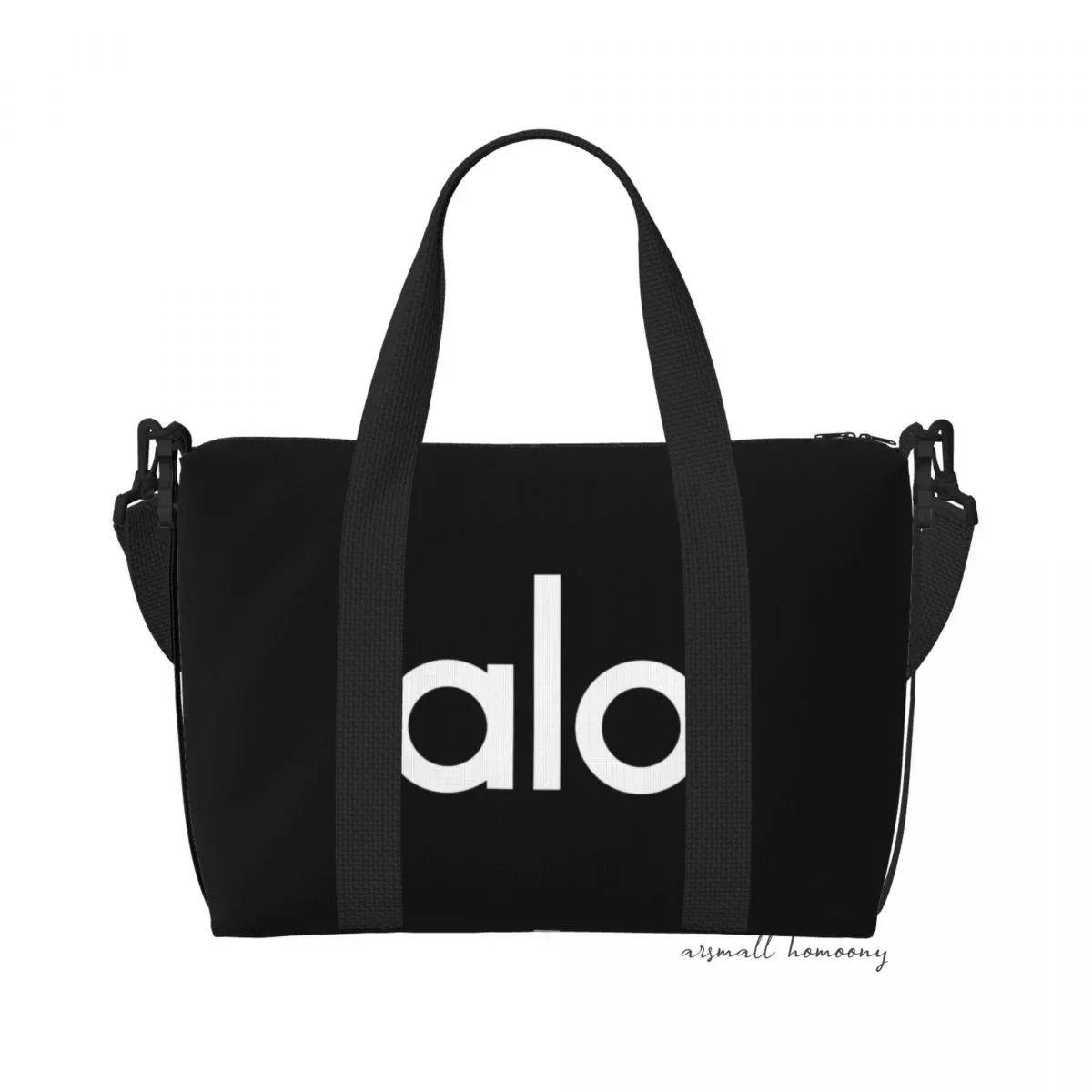 ALOS Travel Duffel Bag with Shoulder Strap Sports Gym Overnight Bag for Women Personalized Weekender Bags