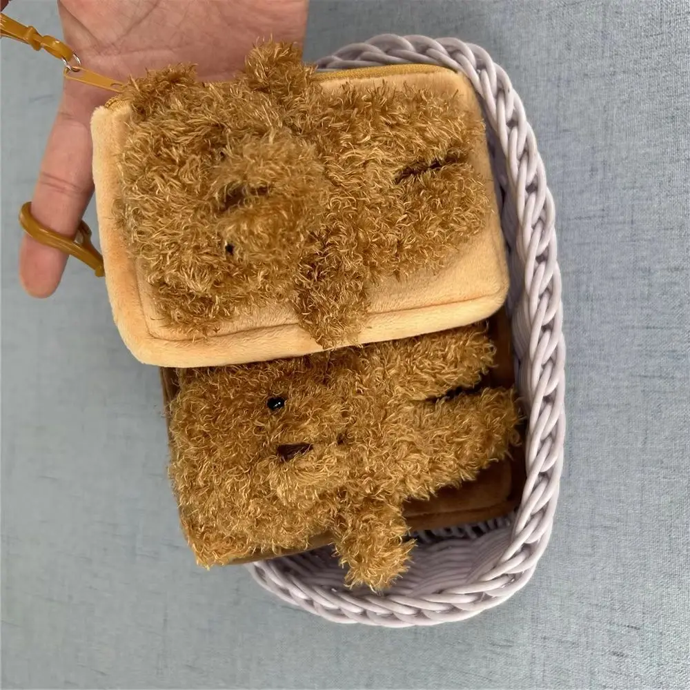 지갑 믹스 컬러 30개 플러시 토이 동전 지갑 12CM 곰 플러시 동전 가방