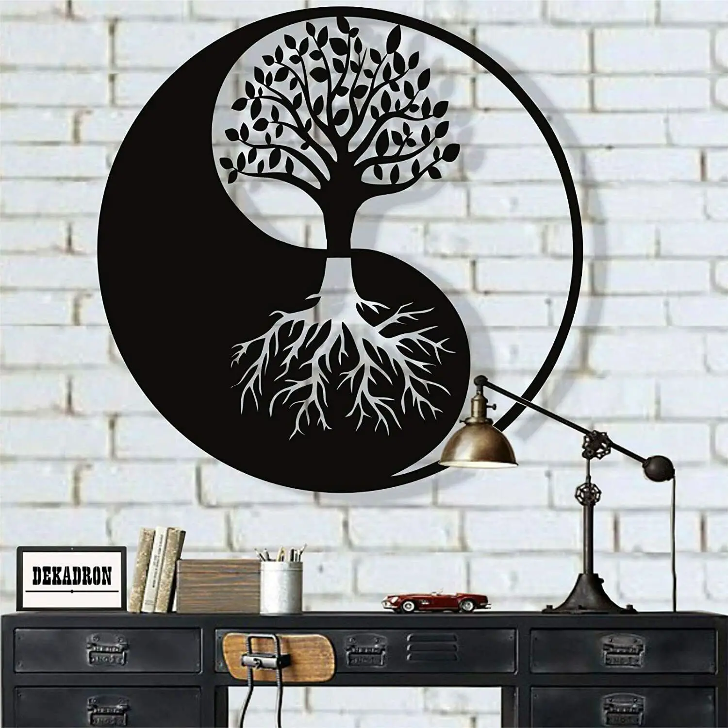 

Metal Wall Art, Tree of Life Wall Art, Metal Yin Yang Decor, Metal Wall Décor