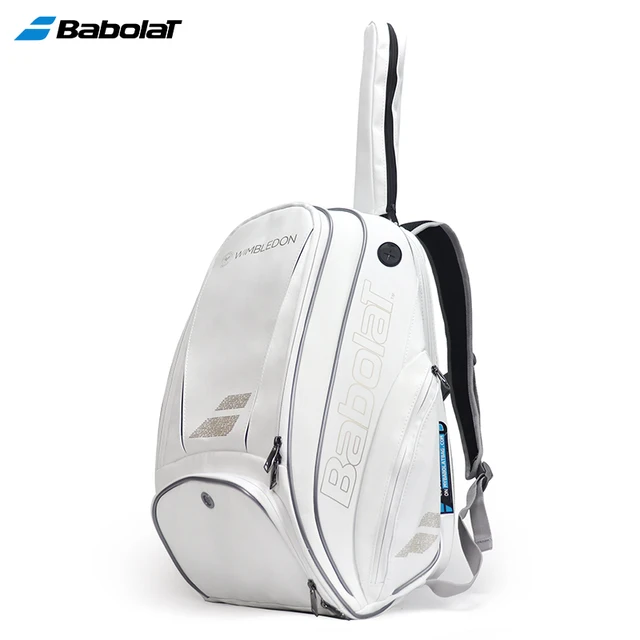 2021 Babolat White Gold WIM Tennis Backpack: A Stylish and Functional Tennis Bag