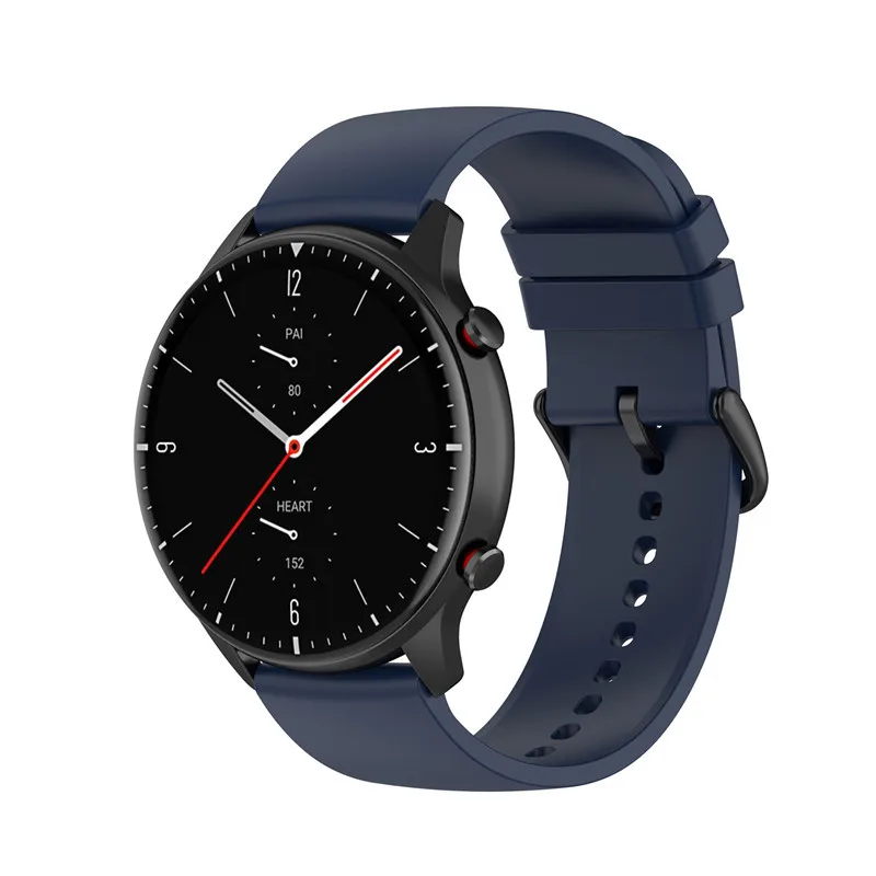 22mm Strap for Xiaomi Huami Amazfit GTR3 pro GTR2 2e Sport Bracelets for Galaxy watch 3 Venu2 Silicone Smart Watch Wrist Band