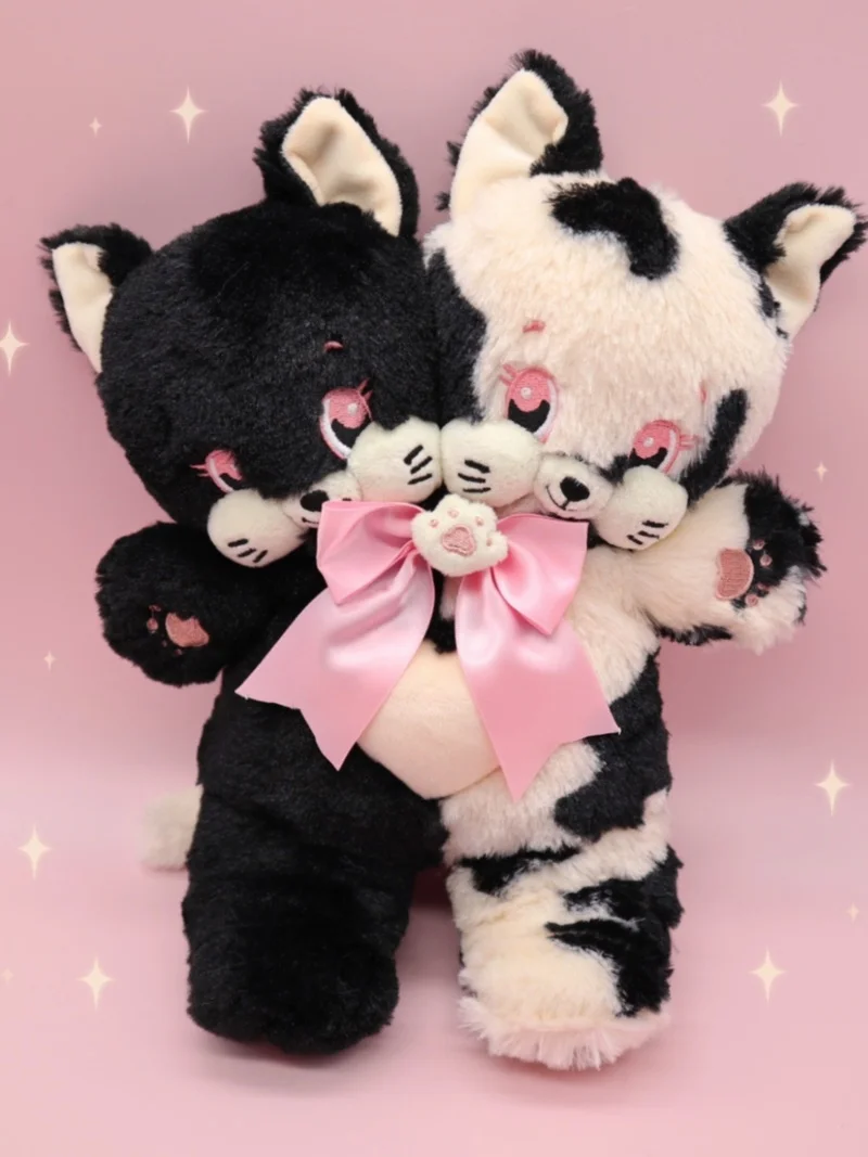 くまねこ様② Don't provoke the rabbit. Original design of the two headed cow