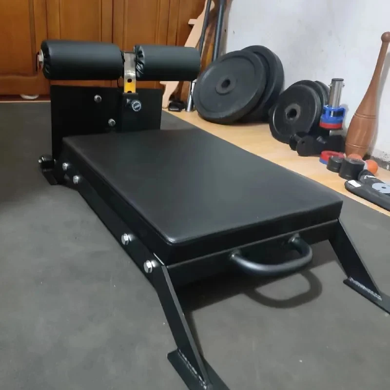 Modern Adjustable Nordic Curl Bench-Glute Ham Developer for Floor Exercise and Nordic Training